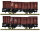 Fleischmann Spur N 6660138 Güterwagen 2-tlg. Set: Offene Güterwagen