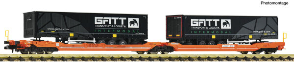 Fleischmann Spur N 6660165 E-Lok Doppeltaschen-Gelenkwagen T3000e