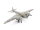 Modellflugzeug britischer Bomber WW II De Havilland Mosquito D.H.98 / gebaut