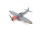 Modellflugzeug Kampfflugzeug Thunderbolt P-47 Razorback / 1:72 gebaut