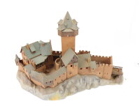 Kibri H0 39010 Gebäude Burg "Falkenstein in Kärnten" mit Figuren / Licht gebaut