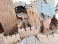 Kibri H0 39010 Gebäude Burg "Falkenstein in Kärnten" mit Figuren / Licht gebaut