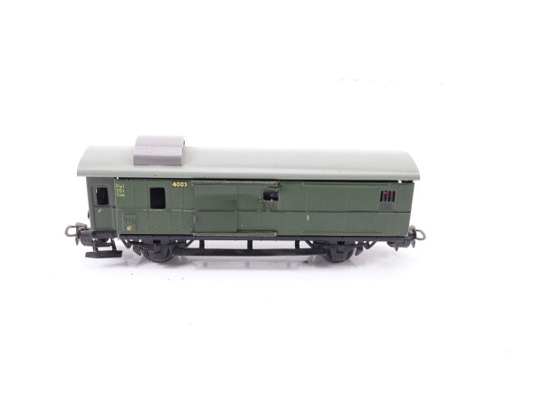 Märklin H0 4041 Personenwagen Gepäckwagen 4003 Pwi grün /  Blech