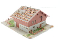 Faller N 23233 Gebäude Stall Scheune gebaut