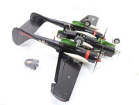 Modellflugzeug Nachtjäger US-Kriegsflieger Northrop P-61 Black Widow  / gebaut