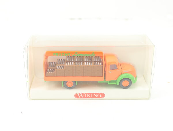 Wiking H0 862 00 18 Modellauto Feuerwehr Opel Blitz DL Leiterwagen rot 1:87