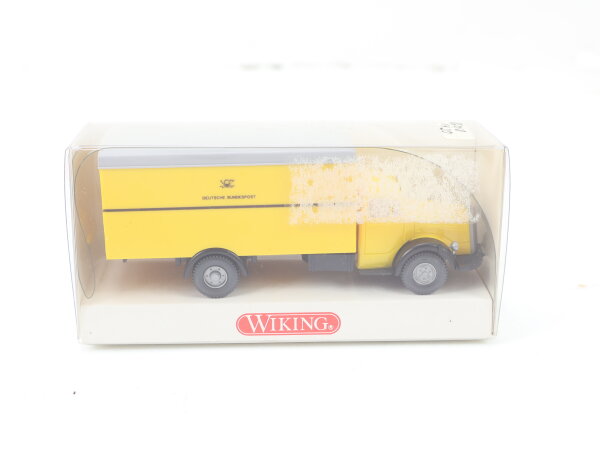 Wiking H0 693 08 31 Modellauto Bagger THW Radlader Blau 1:87