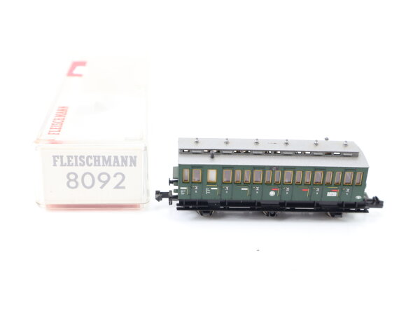 Fleischmann N 8092 Personenwagen Abteilwagen 3. Klasse 1541 DRG OVP