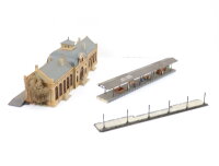 Vollmer N 7506 Gebäude Bahnhof "Altstadt" mit integriertem Bahnsteig