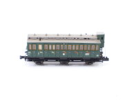 Fleischmann N 8094 Personenwagen Abteilwagen m. Bremserhaus 3. Kl. 1541 DRG /OVP