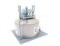 Vollmer H0 5526 Gebäude Industriegebäude Öl-Tanklager Esso