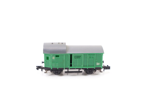 Arnold N 4494 Güterwagen Gepäckwagen Packwagen Bahnhofswagen 123697 DB grün