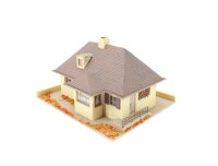 Vollmer H0 3719 Gebäude Einfamilienhaus Bungalow /...