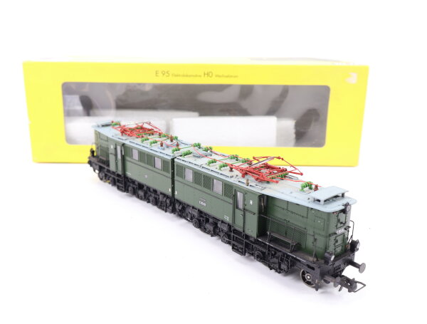 Brawa H0 0240~ Elektrolok Doppel-E-Lok grün BR E95 02 DR / defekt