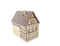 Vollmer H0 20391 Gebäude Bauernhaus Bauernhof mit...