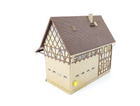 Vollmer H0 20391 Gebäude Bauernhaus Bauernhof mit Scheune Stall