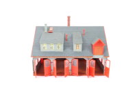 Vollmer H0 20745 Gebäude Feuerwehr Fahrzeughalle...