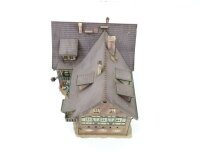 Vollmer H0 27107 Gebäude Fachwerkhaus Bauernhaus Bauernhof Gutshof/ Licht gebaut