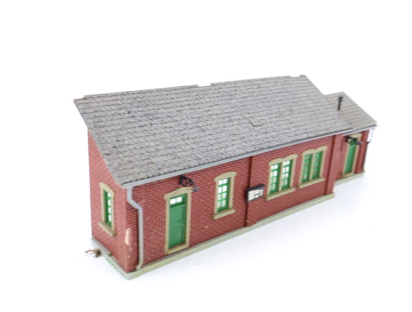 Vollmer H0 5758 Gebäude Anbau für Ringlokschuppen / gebaut
