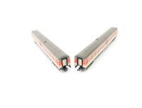 Fleischmann N 7430 Diesel-Triebwagenzug 2-tlg. orange-kieselgrau BR 614 DB / OVP