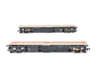 Fleischmann N 7430 Diesel-Triebwagenzug 2-tlg. orange-kieselgrau BR 614 DB / OVP