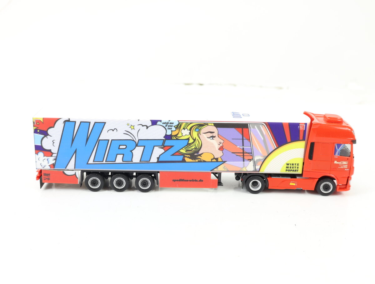 Herpa H0 941716 Modellauto LKW DAF XL K hlsattelzug Spedition W herpa-h0-941716-modellauto-lkw-daf-xl-k-hlsattelzug-spedition-w