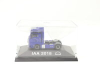 Herpa H0 Modellauto LKW MAN TGX V8 Zugmaschine blau...