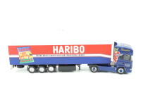 Herpa H0 152303 Modellauto LKW Scania Koffer-Sattelschlepper "Haribo Goldbären"