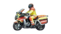 Noch H0 10911  Ambulanzmotorrad Deutschland