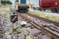 Noch Spur N 13911  Stellhebel mit Weichenlaterne rechts