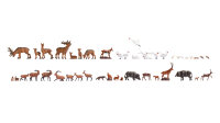 Noch H0 16053  Mega-Spar-Set "Wildtiere"