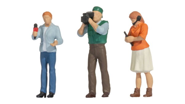 Noch H0 16605  Funny-Scenes „Reporter Team"