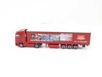 Herpa H0 907422 LKW MB Actros Gardinenplanen-Sattelzug...