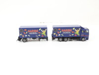 Herpa H0 Modellauto LKW MAN Koffer-Lastzug "Haribo" 1:87