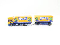 Herpa H0 153560 Modellauto LKW Scania Kühlkoffer-Lastzug "MAOAM" 1:87