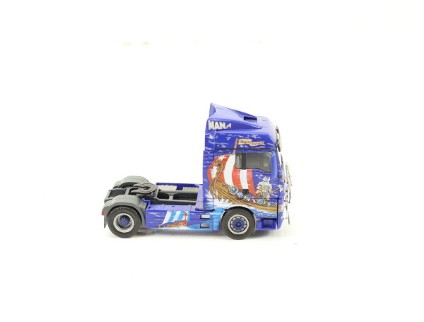 Herpa H0 Modellfahrzeug LKW MAN Zugmaschine "Wagner Transporte" Airbrush 1:87