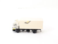 Herpa H0 Modellfahrzeug LKW MAN M90 Pritsche/Plane...