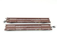 Märklin H0 4797 Güterwagenset 2-tlg. Niederflurwagen Doppeleinheit ÖBB / OVP