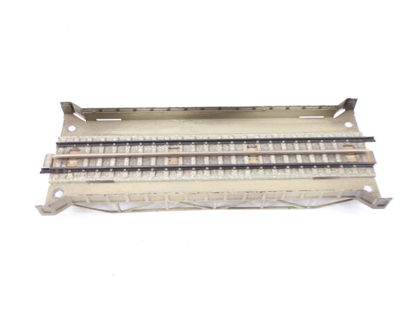Märklin H0 7168 Rampenstück gerade für M-Gleis durchgehender Mittelleiter/ Blech
