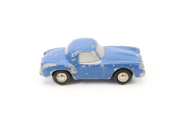Schuco Piccolo 713 Modellauto Mercedes 190 SL blau / Guss 1:90
