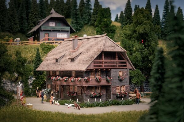 Faller  H0 130012  Jubiläumsmodell Uhrenmacherhaus mit Figur