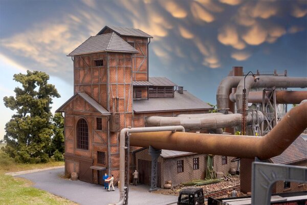 Faller H0 130024  Gebläsehalle mit Rohrleitungen