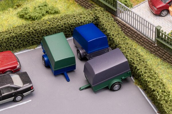 Faller  H0 180012  3 PKW-Anhänger