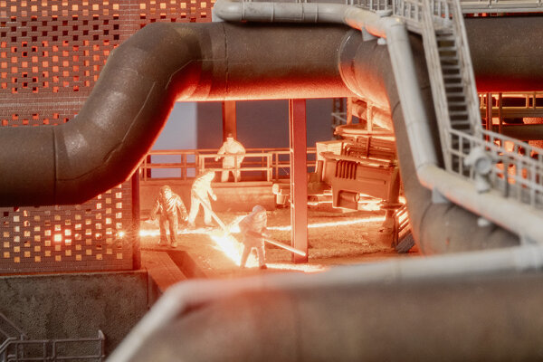 Faller H0 180721  Technik-Kit Hochofen