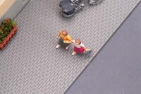 Faller H0 180744  Bastelplatte Gehweg, dunkelgrau