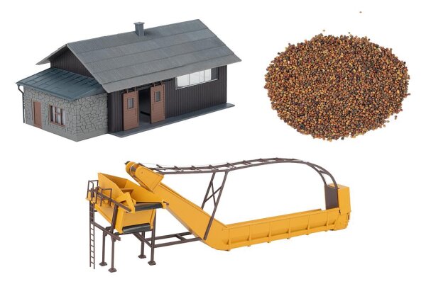 Faller  H0 191841  Lagerschuppen mit Förderband