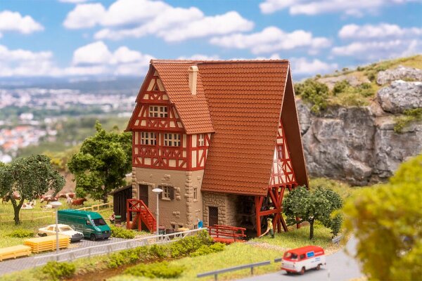 Faller Spur N 232134  Aumühle mit Mühlrad