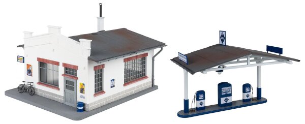 Pola Spur G 330821  Tankstelle mit Werkstatt