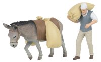 Pola Spur G 331533 Figuren-Set 2-tlg. Müller mit Esel