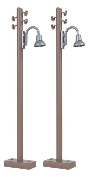 Pola Spur G 333232  Holzmast mit Bogenleuchte, 2 Stück